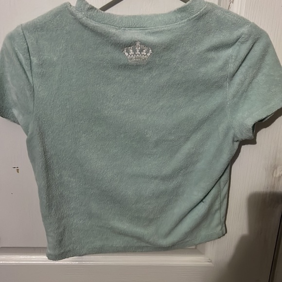 y2k juicy light blue baby tee🎀 - Picture 3 of 5